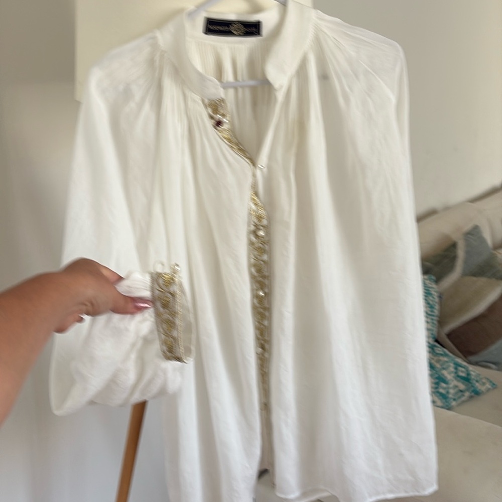 Rosewater House White Blouse
